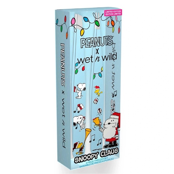 Wet n Wild X Peanuts Peanut Collection Snoopy Claus 2-Piece Tweezer Set - Picture 7 of 7